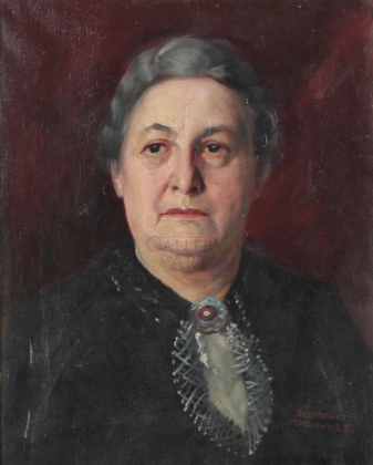 Szemerei Makovics Béla (1892-1963): Női portré
