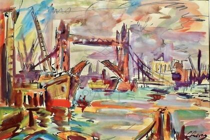 Chován Lóránt (1913-2007): Tower Bridge