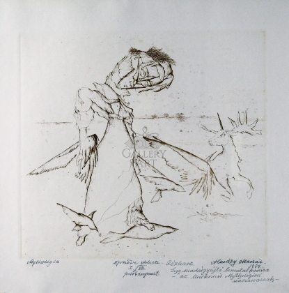 Almásy Aladár(1946-):Egy madárgyűjtő bemutatkozása az unikornis Mythologiai rénszarvasnak