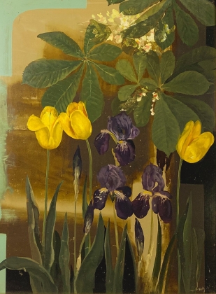 Záborszky Viola (1935- ): Tulipán és viola