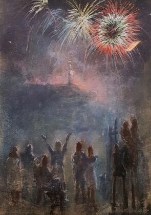 Lajos Csűrös Tscheligi (1913-2003): Fireworks